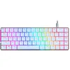 Image de ASUS ROG Falchion Ace White - Clavier Gaming mécanique AZERTY Filaire 65%, Surface latérale Tactile, Dual USB-C, Protection en Polycarbonate, switches Cherry MX et 400 Heures d’autonomie, Aura Sync en occasion ou reconditionné