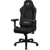 Image de Aerocool CROWNBK Siège pour jeu vidéo Siège de jeu universel Siège rembourré Noir - Neuf
