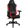 Image de Fauteuil Gamer Aerocool Crown Leatherette (Noir/Rouge) #5POURCENT