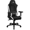 Image de Fauteuil Gamer Aerocool Crown Leatherette (Noir/Blanc) #5POURCENT