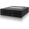 Image de Carte-mère IcyDock 4x6,3cm SATAI-III/SAS dans 1x5,25" HDD/SSD