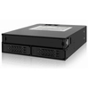 Image de Icy Dock MB994IPO-3SB Obturateur de baie de lecteur 2x 2,5 Plateau de stockage de disques Noir - Neuf