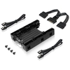 Image de Icy Dock MB290SP-1B Obturateur de baie de lecteur Plateau de stockage de disques Noir - Neuf