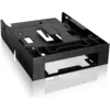 Image de Adapter IcyDock 3,5" -> 5,25" + 2x6,3cm HDDs/SSDs 7-9,5mm