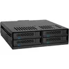 Image de ICY Dock ExpressCage MB324SP-B - Boîtier pour disque dur avec ventilateur - 2.5" (6,4 cm) - noir (MB324SP-B)