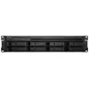 Image de Synology RackStation RS1221+ serveur de stockage NAS Rack (2 U) Ryzen Embedded V1500B 4 Go DDR4 0 To DiskStation Manager Noir - Neuf
