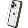 Image de RHINOSHIELD Coque Compatible avec [iPhone 14 Pro] Mod NX - Protection Fine Personnalisable avec Technologie d'absorption des Chocs [sans BPA] - Vert Kaki - Neuf