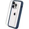 Image de RHINOSHIELD Coque Compatible avec [iPhone 14 Pro] Mod NX - Protection Fine Personnalisable avec Technologie d'absorption des Chocs [sans BPA] - Bleu Marine - Neuf