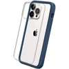 Image de RHINOSHIELD Coque Compatible avec [iPhone 14 Pro Max] Mod NX - Protection Fine Personnalisable avec Technologie d'absorption des Chocs [sans BPA] - Bleu Marine - Neuf