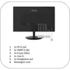 Image de MSI Pro MP242A Computerbildschirm 60,5 cm (23.8") 1920 x 1080 Pixel Full HD Schwarz (PRO MP242A)