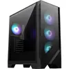 Image de MSI MAG FORGE 321R AIRFLOW unité centrale Midi Tower Noir, Transparent