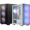Image de MSI MAG Forge M100R Midi Tower Transparent, Blanc