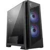 Image de Boitier Moyen Tour E-ATX MSI MPG Velox 300R AirFlow PZ RGB avec panneau vitré (Noir) #2POURCENT