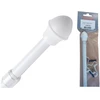Image de Tringle À Rideau Ardec Bistrot Acier Laqué Blanc 125 Cm