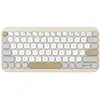 Image de ASUS Marshmallow Keyboard KW100 clavier Maison Bluetooth Beige, Gris, Blanc - Neuf