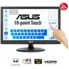 Image de ASUS Touch VT169HE écran plat de PC 39,6 cm (15.6 ) 1920 x 1080 pixels Full HD LED Écran tactile Dessus de table Noir - Neuf