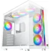 Image de Boitier Moyen Tour E-ATX Xigmatek Aqua Ultra RGB avec panneaux vitrés (Blanc) #5POURCENT