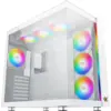 Image de Boitier Moyen Tour E-ATX Xigmatek Aqua Ultra Air RGB avec panneaux vitrés (Blanc) #5POURCENT