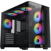 Image de Xigmatek 90020, PC, Noir, EATX, ATX, Micro ATX, Mini-ITX, Acier, Verre trempé, Plus, 16 cm