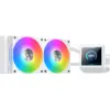 Image de Kit Watercooling AIO Xigmatek Connect RGB - 240mm (Blanc) #5POURCENT
