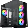 Image de Boîtier PC - XIGMATEK - CUBI II - Cube - E-ATX - Verre trempé - ARGB - Noir - Neuf