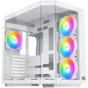 Image de Boitier sans alimentation - XIGMATEK CUBI II Arctic - Cube - Format E-ATX - Blanc - Neuf