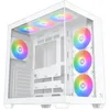 Image de Xigmatek Boitier Moyen Tour ATX Aqua V Air RGB avec panneaux vitrés (Blanc) - Neuf