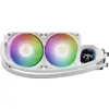 Image de Kit Watercooling AIO Gamdias Aura GL Digital RGB - 240mm (Blanc) #5POURCENT