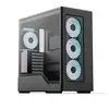 Image de Boîtier PC Moyen Tour AeroCool D520A - 4x120mm A-RGB, Façade Mesh, Verre Trempé, Type-C/USB3.0 - Noir - Neuf
