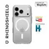 Image de RhinoShield Coque Compatible MagSafe[iPhone 17 Pro] Clear, Anti-jaunissement, Haute Transparence, Force magnétique supérieure, dépasse Les Normes Militaires de Protection - Transparent - Neuf