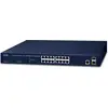 Image de PLANET 16-Port Layer 2 Managed Gigabit Ethernet Switch +