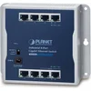Image de Planet industrial flat switch 8x 1Gb, 12VDC, IP30, -20/60deg, fanless