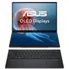 Image de ASUS Zenbook Duo UX8406CA-QL263W Intel Core Ultra 9 285H Hybride (2-en-1) 35,6 cm (14 ) Écran tactile WUXGA 16 Go LPDDR5x-SDRAM 1 To SSD Wi-Fi 7 (802.11be) Windows 11 Home Allemand Gris - Neuf