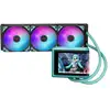 Image de ASUS ROG RYUO IV 360 ARGB Hatsune Miku Edition Processeur Refroidisseur de liquide tout-en-un 12 cm Noir, Turquoise - Neuf