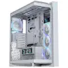 Image de Boîtier PC ASUS ROG Cronox GR801 Curve TG ARGB BTF Midi Tower aluminium écran LCD 9,2 Blanc - Neuf