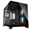 Image de Boitier Mini Tour Micro ATX Cougar FV150 Mini RGB avec panneaux vitrés (Noir) #3POURCENT