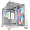 Image de Boitier Mini Tour Micro ATX Cougar FV150 Mini RGB avec panneaux vitrés (Blanc) #3POURCENT