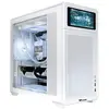 Image de Thermaltake TR300 TG, tour de milieu, PC, blanc, ATX, Micro ATX, Mini-ITX, SPCC, verre trempé, gaming