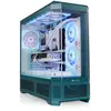 Image de Thermaltake View 600 TG, tour pleine, PC, couleur vert menthe, compatible Mini-ITX, Micro ATX, ATX, E-ATX, matériau SPCC, 17,5 cm