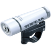 Image de Feu Avant Vélo Haute Puissance Coloris Blanc - Éclairage Focalisé Nocturne - Topeak