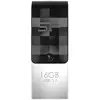 Image de Silicon Power Mobile C31 lecteur USB flash 16 Go USB Type-A / USB Type-C 3.2 Gen 1 (3.1 Gen 1) Noir, Argent - Neuf