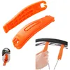Image de Démonte-pneu Orange Super-b Pour Pneus De Vélo Classiques Et Tubeless