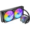 Image de Kit Watercooling AIO Azza Pyramid RGB - 240mm (Noir) #3POURCENT