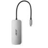 Image de Acer 7in1 Type C Dongle Avec Fil Usb 3.2 Gen 1 (3.1 Gen 1) Type-c Argent