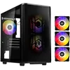 Image de Boitier PC sans alimentation - BITFENIX Nova Mesh SE M-ATX ARGB (Noir) - Mini tour - Format Micro-ATX - Neuf