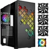 Image de Boîtier ATX Semi-tour BitFenix Noir