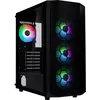 Image de Boitier PC sans alimentation - BITFENIX Garen (Noir) A-RGB - Moyen tour - Format ATX - Neuf