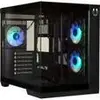 Image de BitFenix BFC-TRI-300-KKGSK-3A, Tour complète, PC, Noir, ATX, Micro ATX, Mini-ITX, Plastique, Acier, Verre trempé, 17.5 cm