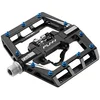 Image de Funn Mamba Pédales VTT à Enclenchement, Pédales VTT à Clip Simple Face, Compatibles avec Les Cales SPD, Pédales de Vélo avec Axe en CrMo de 9/16 Pouces pour VTT/BMX/Cyclisme Gravel (Noir) en occasion ou reconditionné