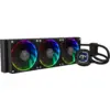 Image de Kit Watercooling AIO Gamdias Chione M4 RGB - 420mm (Noir) #5POURCENT